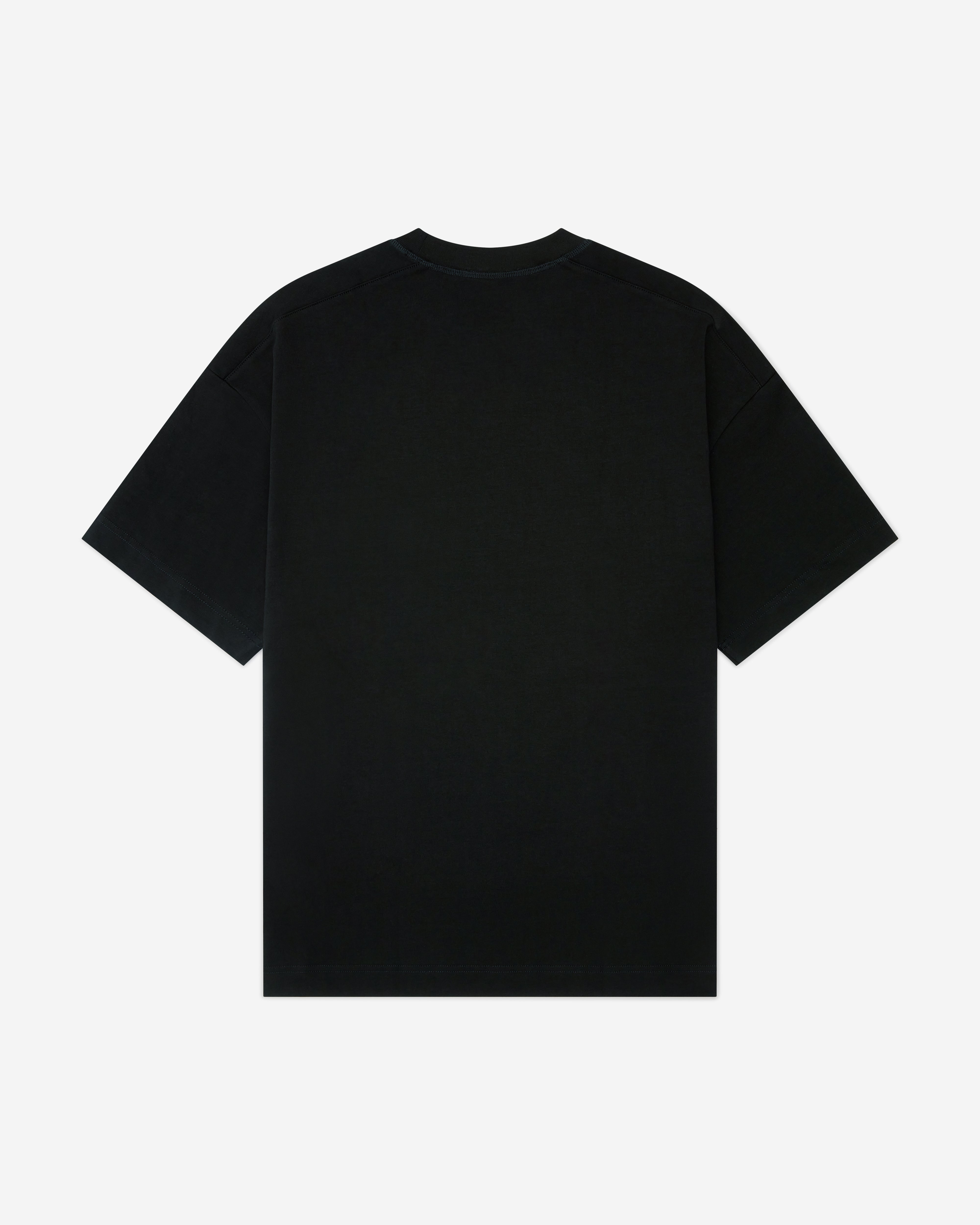 Heavy cotton Aimnorth t shirt in black