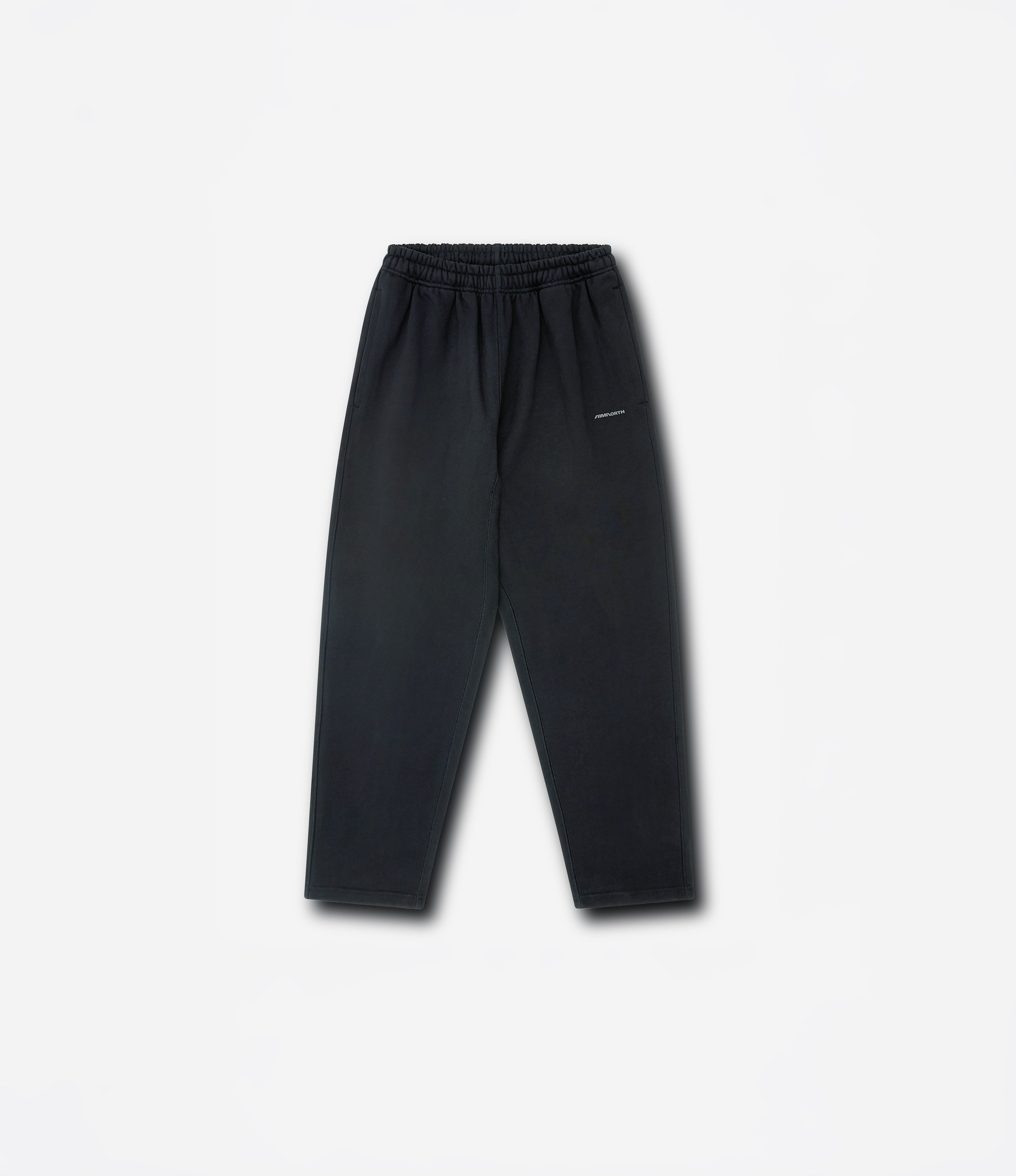 HEAVYWEIGHT BLACK SWEATPANTS