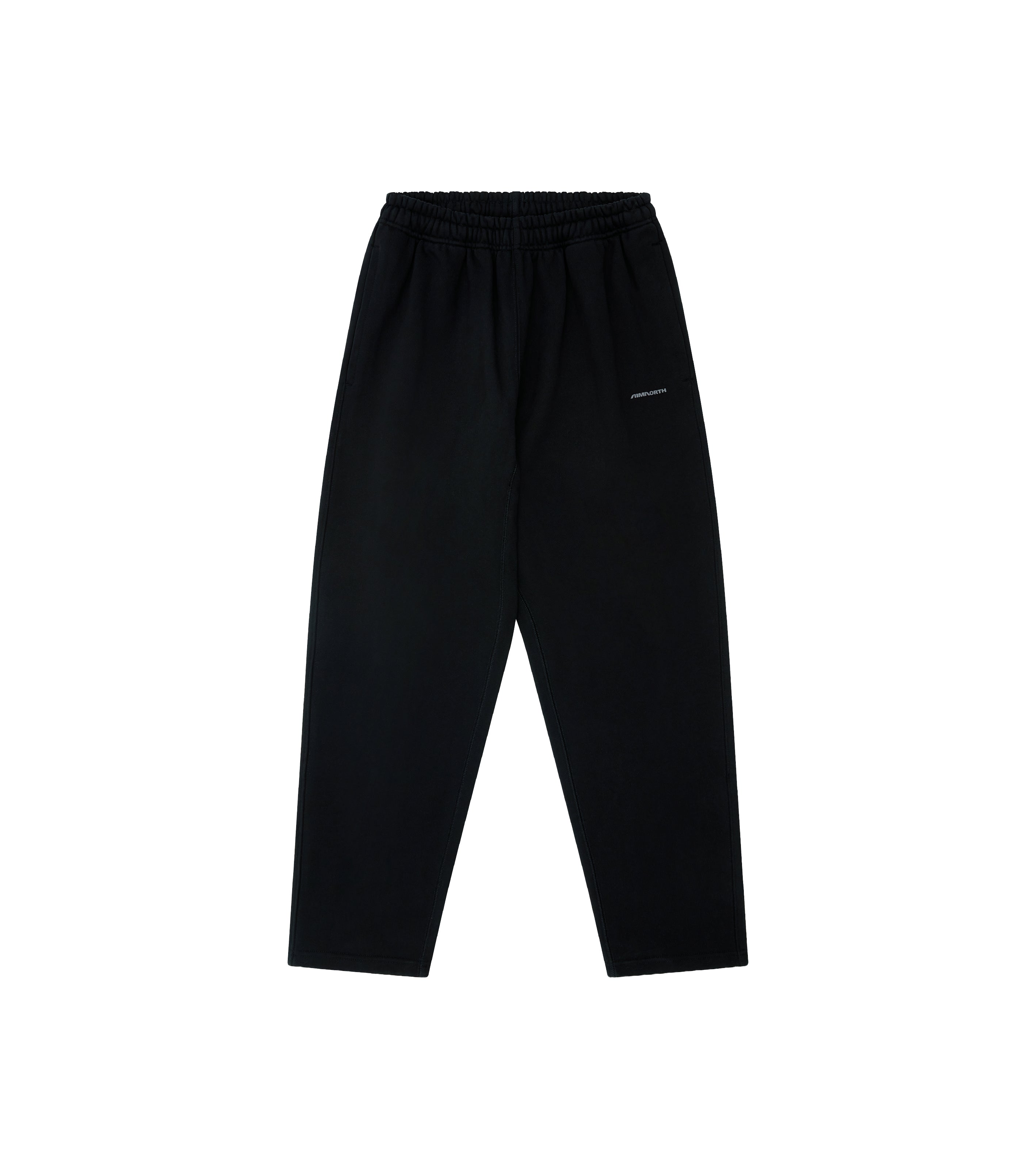 HEAVYWEIGHT BLACK SWEATPANTS